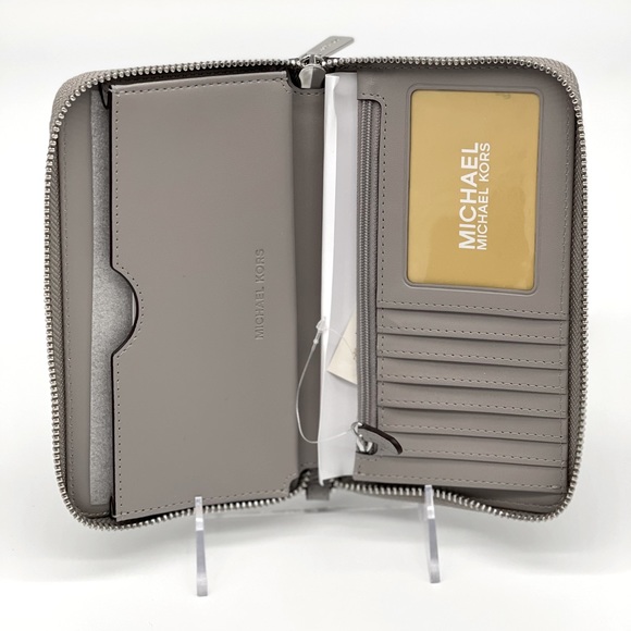 Michael Kors JST LG Flat MF Phone Case Pearl Grey - Picture 4 of 7